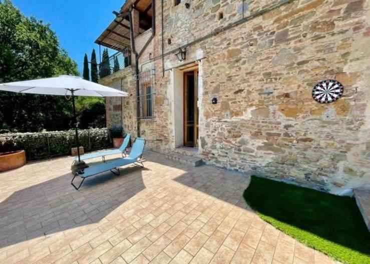 Rustico Jacuzzi & Wine Apartman La Collina Kültér fotó